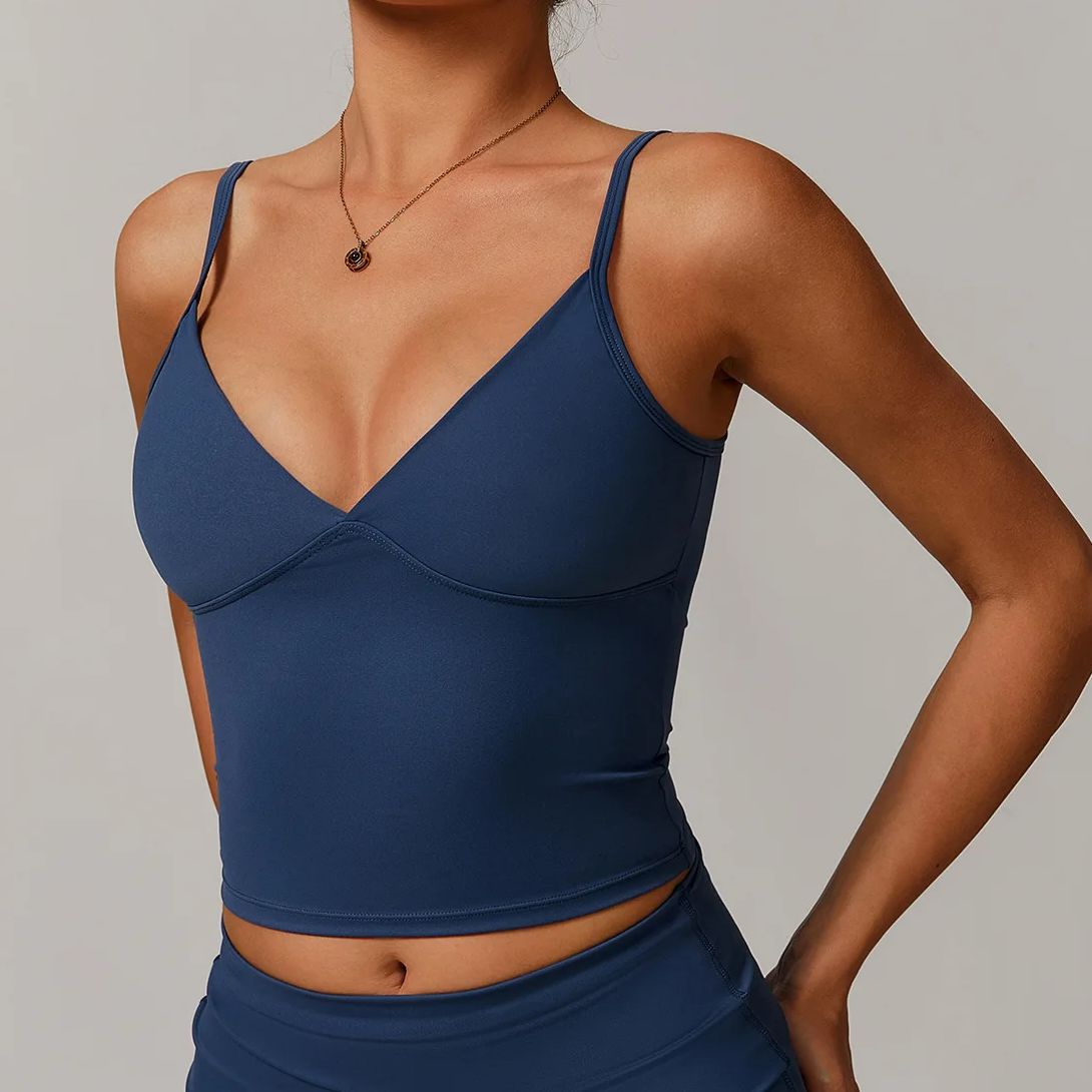 Bra Olahraga Sejuk Atasan Cepa - Crop Top Crochet ulasan dan harga