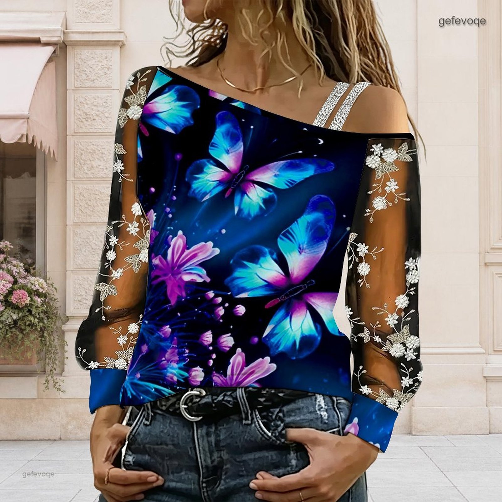 Blus Wanita Off Shoulder Asime - Blouse Off Shoulder ulasan dan harga